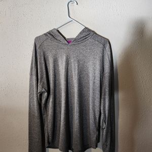 Long sleeve hooded shirt